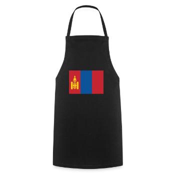 Drapeau officiel du Minnesota Moroccan Country Pride - Tablier de cuisine - noir - Devant - AI Model Male 185 dark (185cm)
