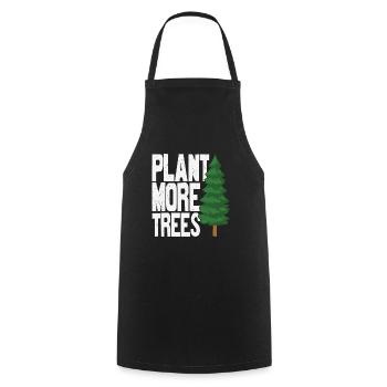 Planter plus d’arbres Protection des arbres - Tablier de cuisine - noir - Devant - AI Model Male 185 dark (185cm)