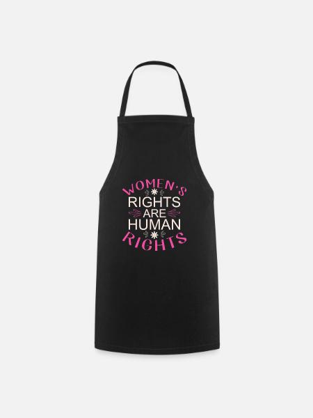 Female Women's Rights Female - Kochschürze - Schwarz