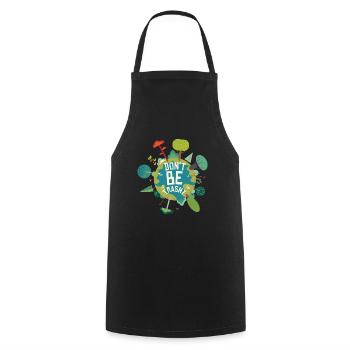 Je vous juge silencieusement pour ne pas avoir recyclé - Tablier de cuisine - noir - Devant - AI Model Male 185 dark (185cm)