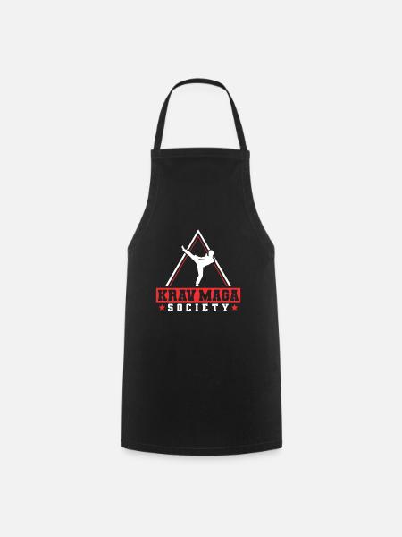 Krav Maga Apparel Israeli Self - Kochschürze - Schwarz