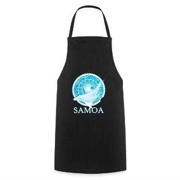 Humpbacks - Cooking Apron - black - Front - AI Model Male 185 dark (185cm)