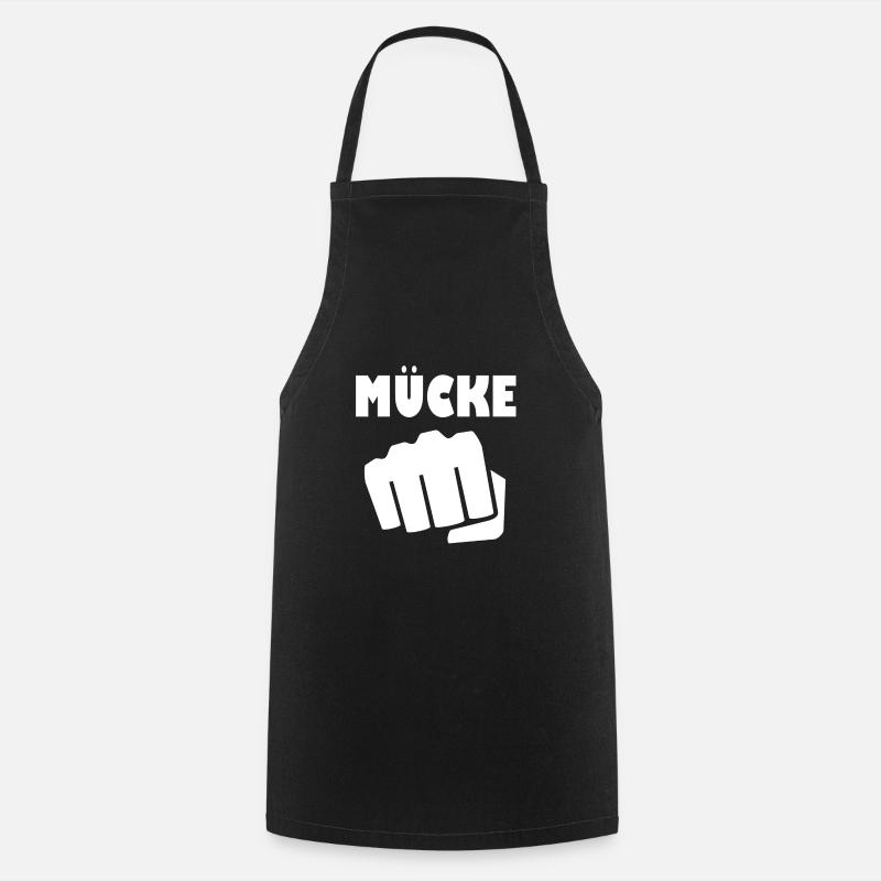 Mücke - Kochschürze - Schwarz