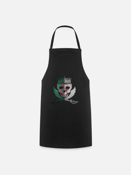 Algérie - Tablier de cuisine - noir