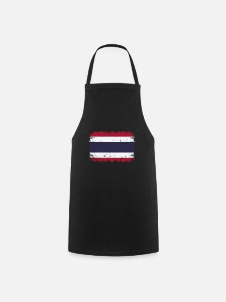 La Thaïlande - Tablier de cuisine - noir
