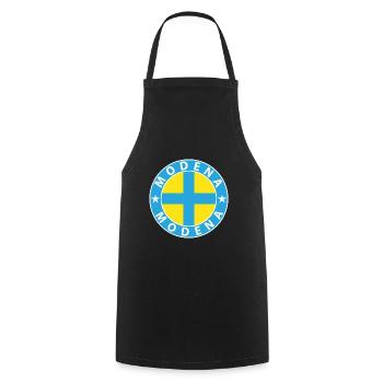 Modena - Cooking Apron - black - Front - AI Model Male 185 dark (185cm)