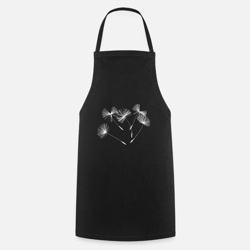Pissenlit - Tablier de cuisine - noir