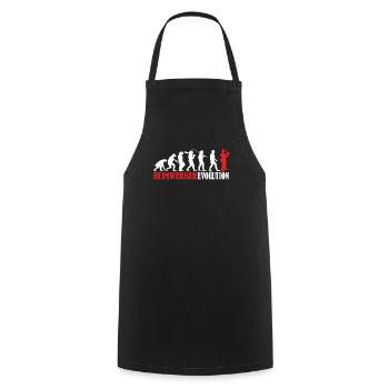 Heimwerker Geschenkidee Handwerker - Kochschürze - Schwarz - Vorne - AI Model Male 185 dark (185cm)