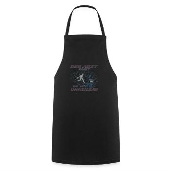 Bowling Zubehör mit Bowling Motiv - Kochschürze - Schwarz - Vorne - AI Model Male 185 dark (185cm)
