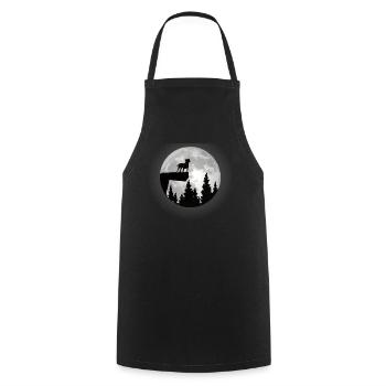 Accessoires pour chiens Terrier Propriétaires de chiens - Tablier de cuisine - noir - Devant - AI Model Male 185 dark (185cm)