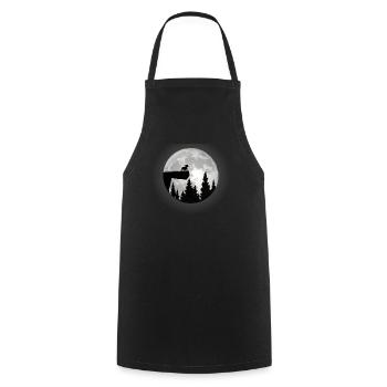 Chien Chihuahua Propriétaire de chien Gechenkidee - Tablier de cuisine - noir - Devant - AI Model Male 185 dark (185cm)