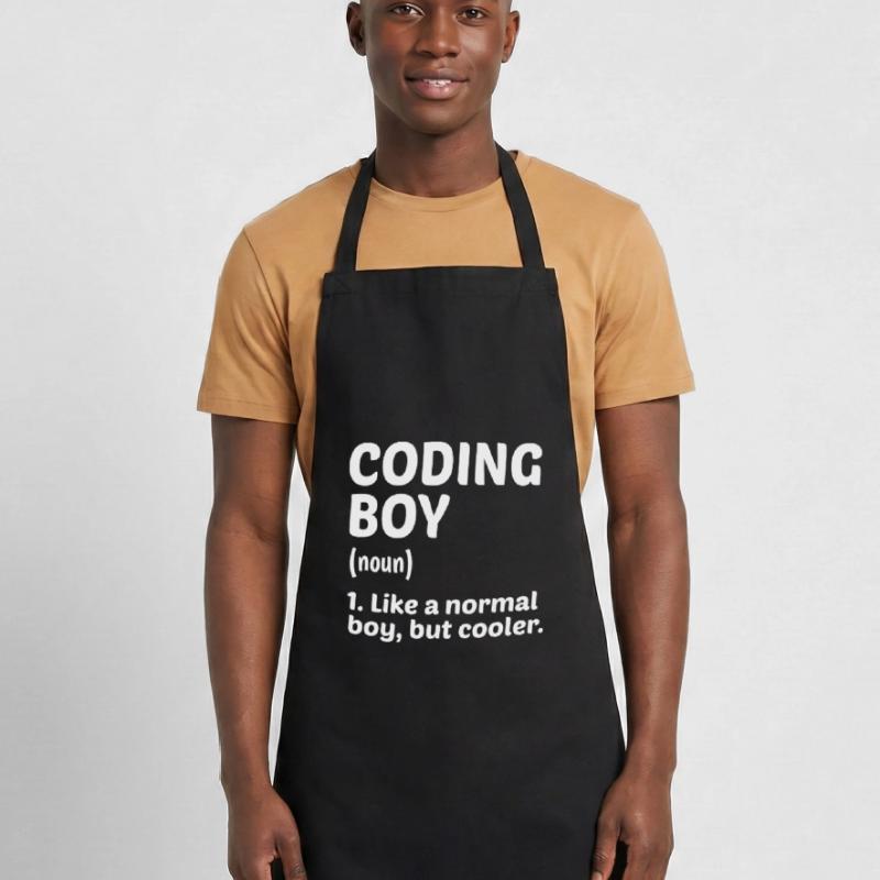 Coding Boy Definition Noun Software Developer Prog Kochschürze