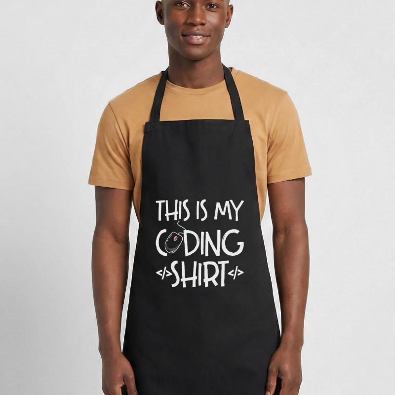 This Is My Coding Shirt Coder Programmer Computer Kochschürze