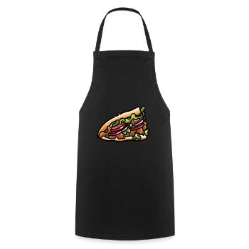Döner Kebab Dürüm Yufka Dönerfleisch Pain plat - Tablier de cuisine - noir - Devant - AI Model Male 185 dark (185cm)