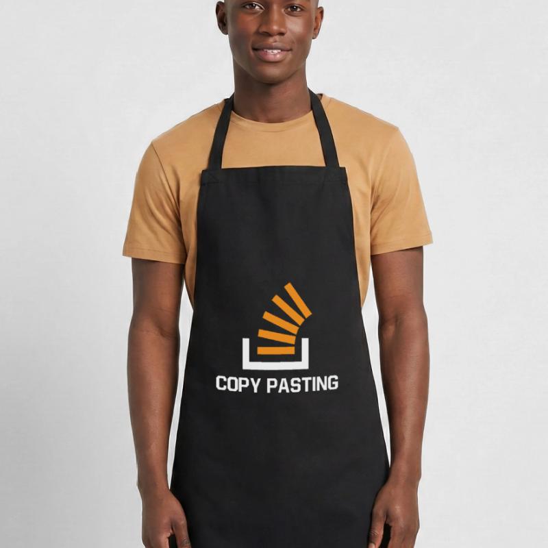 Copy Pasting Programming Coder Software Developer Kochschürze