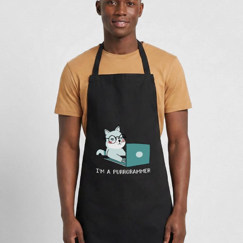 I'm A Purrgrammer Coder Software Developer Compute Kochschürze