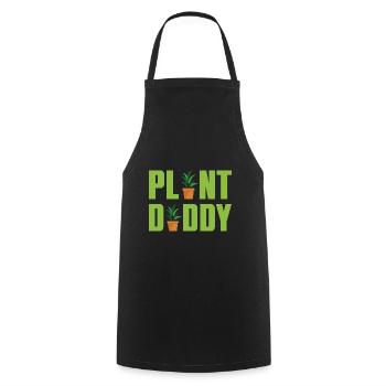 Plant Daddy Graphic Gardener Gardening Horticultur - Kochschürze - Schwarz - Vorne - AI Model Male 185 dark (185cm)