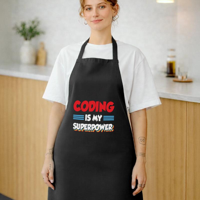 Coding Is My Superpower Programming Coder Computer Kochschürze