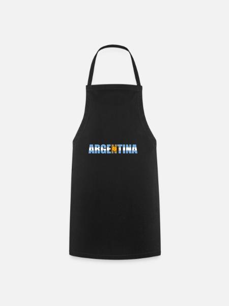 Argentina - Cooking Apron - black