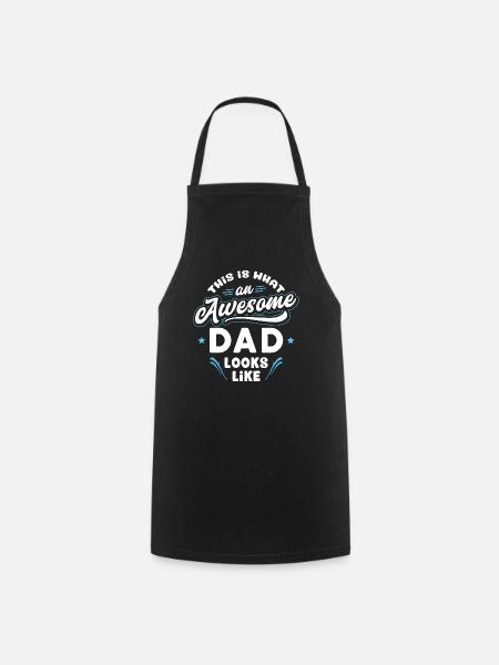 This Is What An Awesome Dad Looks Like - Kochschürze - Schwarz