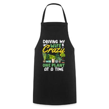 Garden & Plant Lovers Gifts - Cooking Apron - black - Front - AI Model Male 185 dark (185cm)