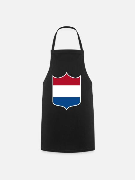 Niederlande - Kochschürze - Schwarz