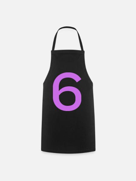 6 - Kochschürze - Schwarz