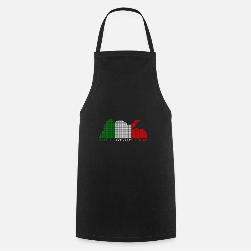 Ride 2 Live - Cooking Apron - black