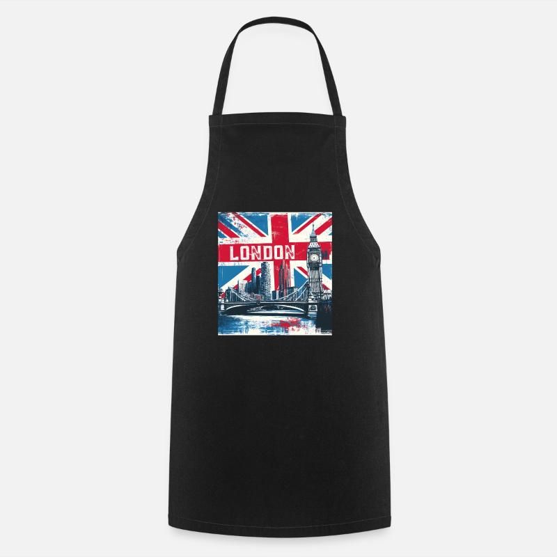 London Calling Tee - Ideal Gift! - Cooking Apron - black