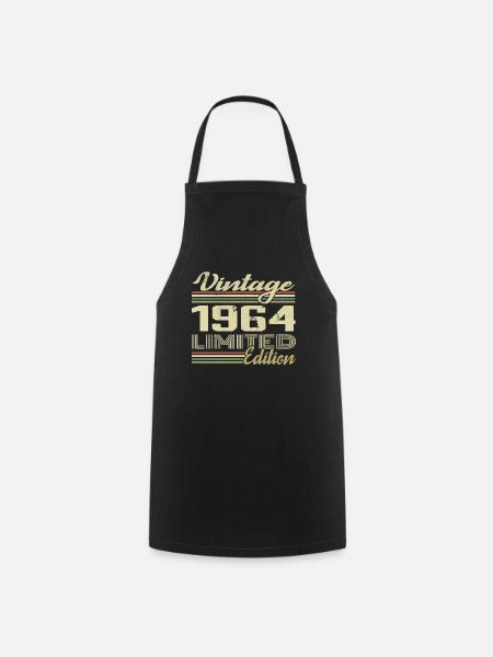 Geburtstag 60 Jahre Jahrgang 1964 Geschenk 1964 - Kochschürze - Schwarz