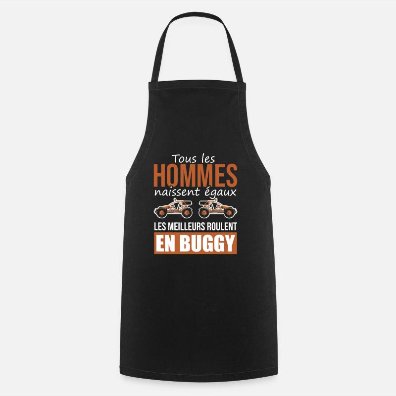 les meilleurs roulent en buggy | off road - Tablier de cuisine - noir