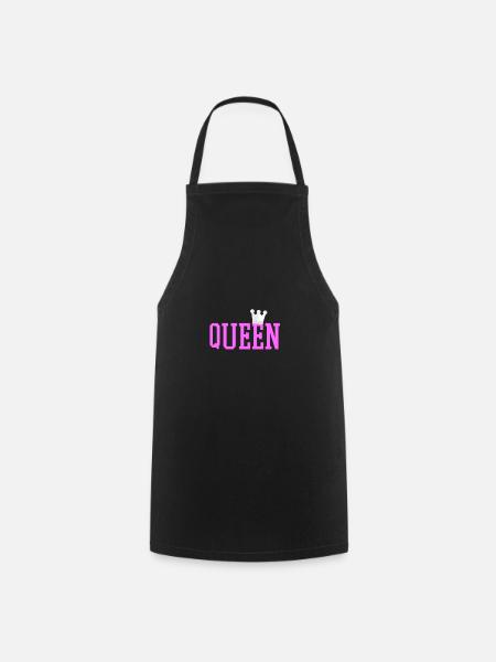 Queen! - Kochschürze - Schwarz