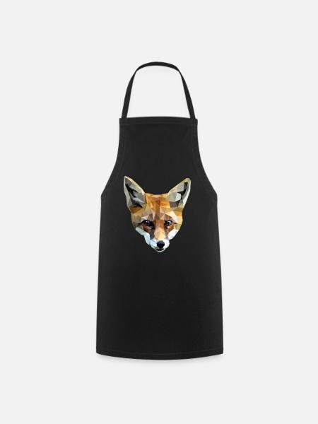 Fuchs - Kochschürze - Schwarz