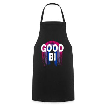 Good Bi Bisexual Pride Month Bi Pride LGBT - Cooking Apron - black - Front - AI Model Male 185 dark (185cm)