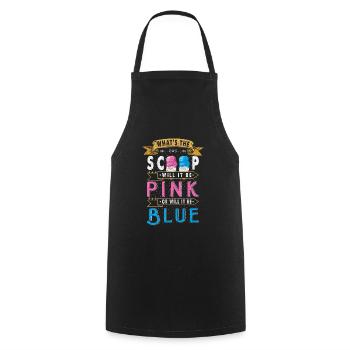 Quel est le hit, sera-t-il rose ou pour - Tablier de cuisine - noir - Devant - AI Model Male 185 dark (185cm)
