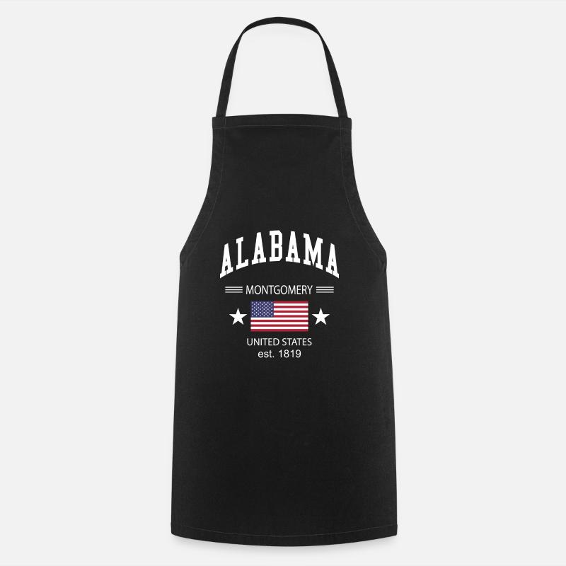 Alabama - Kochschürze - Schwarz