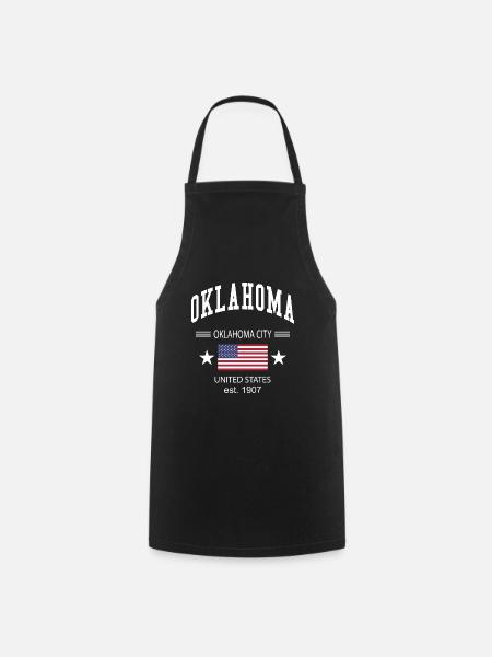 Oklahoma - Tablier de cuisine - noir