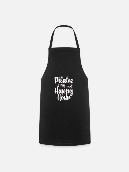 Pilates gift - Cooking Apron - black
