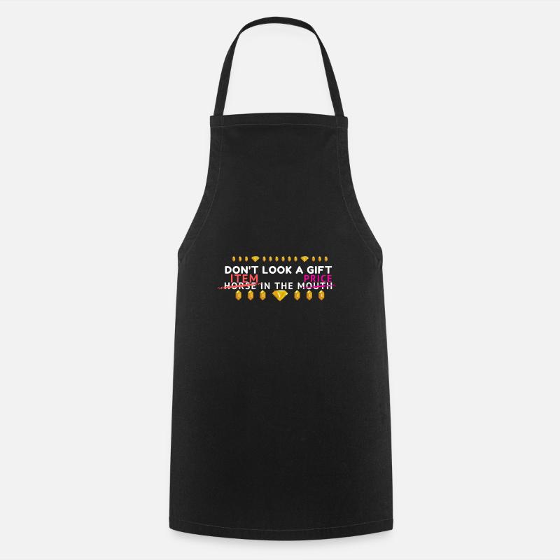 The items - Cooking Apron - black