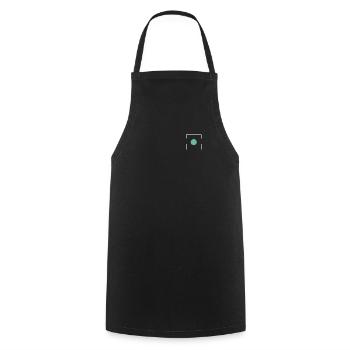 The focal point - Cooking Apron - black - Front - AI Model Male 185 dark (185cm)