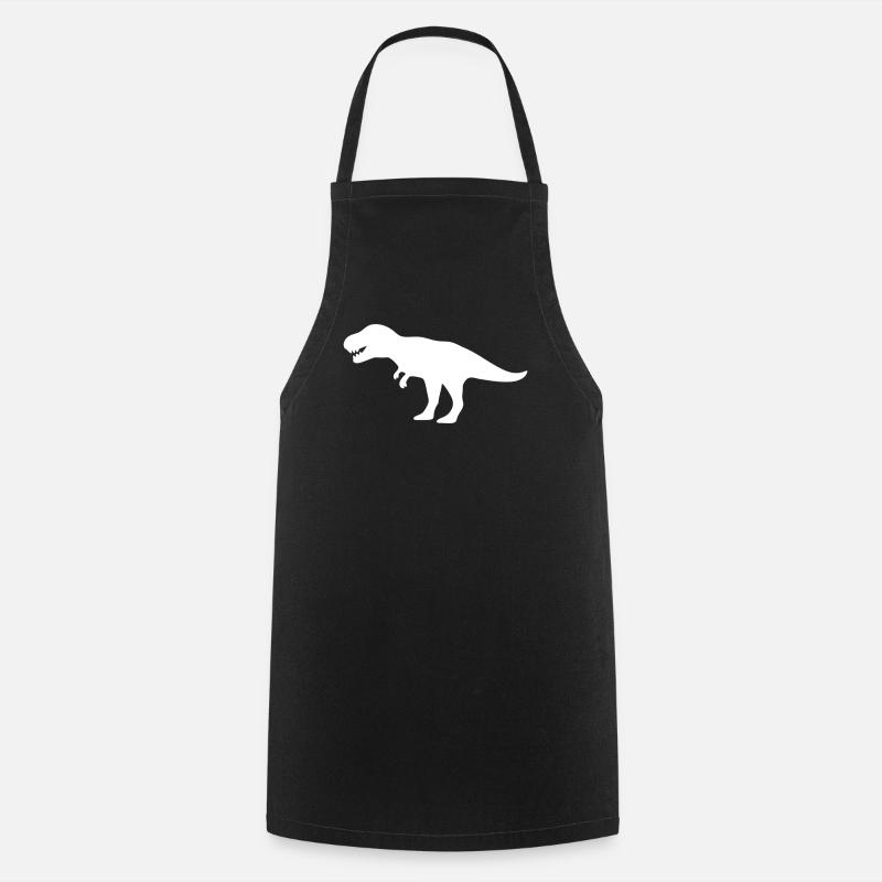 dinosaur - Cooking Apron - black