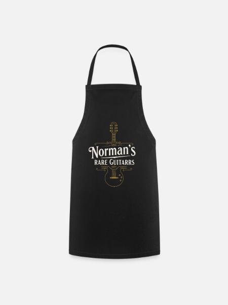 Norman's Rare Guitars Logo-Design - Kochschürze - Schwarz