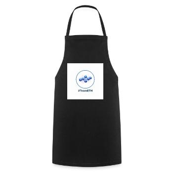TeamETH node network - Cooking Apron - black - Front - AI Model Male 185 dark (185cm)