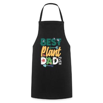 Cadeaux pour les jardins et les amoureux des plantes - Tablier de cuisine - noir - Devant - AI Model Male 185 dark (185cm)