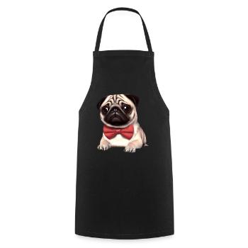 Chiens Propriétaires de chiens Propriétaires de chiens Bulldog Propriétaires de chiens - Tablier de cuisine - noir - Devant - AI Model Male 185 dark (185cm)