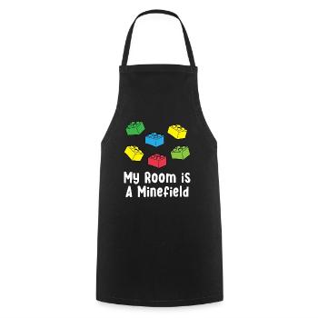 Brick Builder Brick Building Master Builder - Cooking Apron - black - Front - AI Model Male 185 dark (185cm)