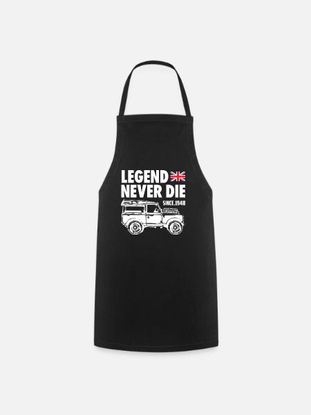 Landy Legend ne meurt jamais - Tablier de cuisine - noir