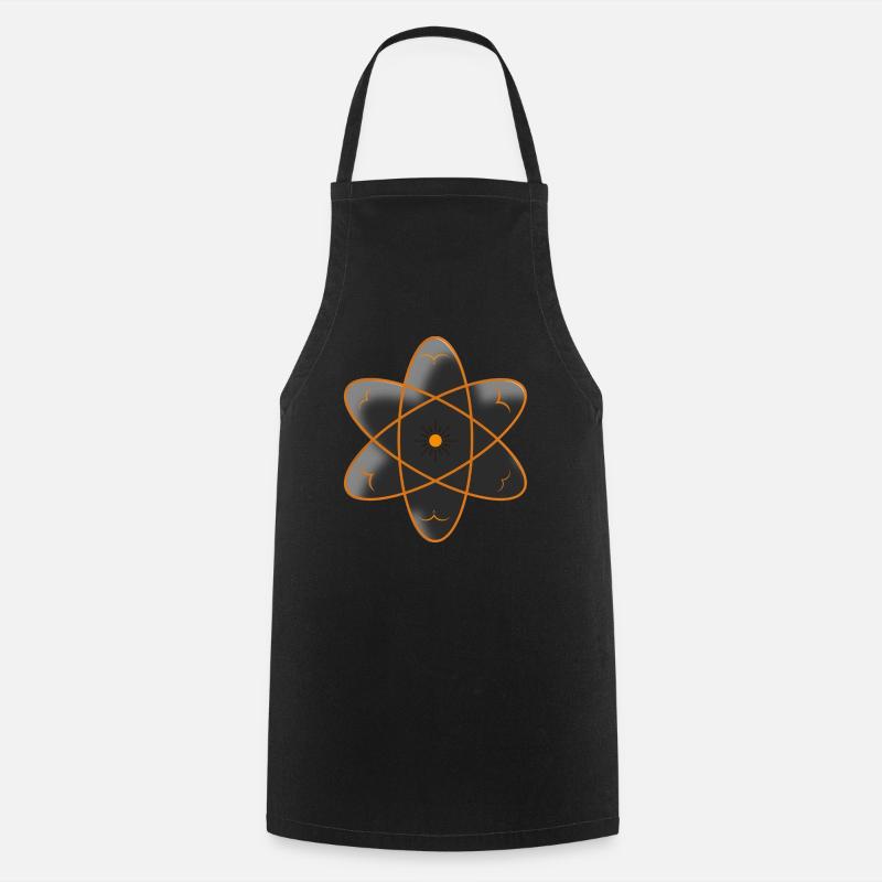 Solar Cycle - Cooking Apron - black