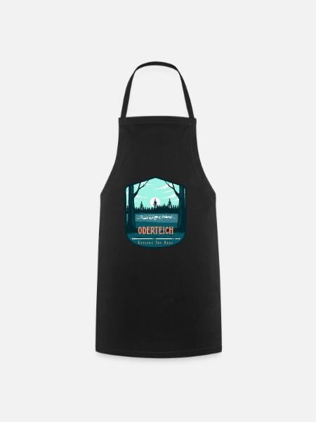 Südharz Merch - Oderteich - Kochschürze - Schwarz