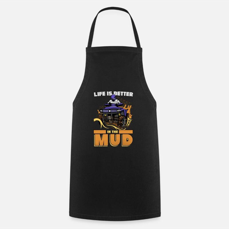 Quad, quad dirt, quads - Cooking Apron - black